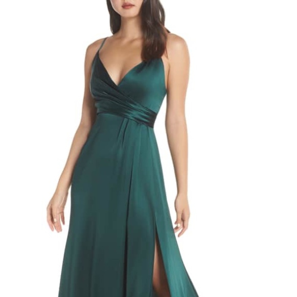 Jill Jill Stuart Slip Gown in Green